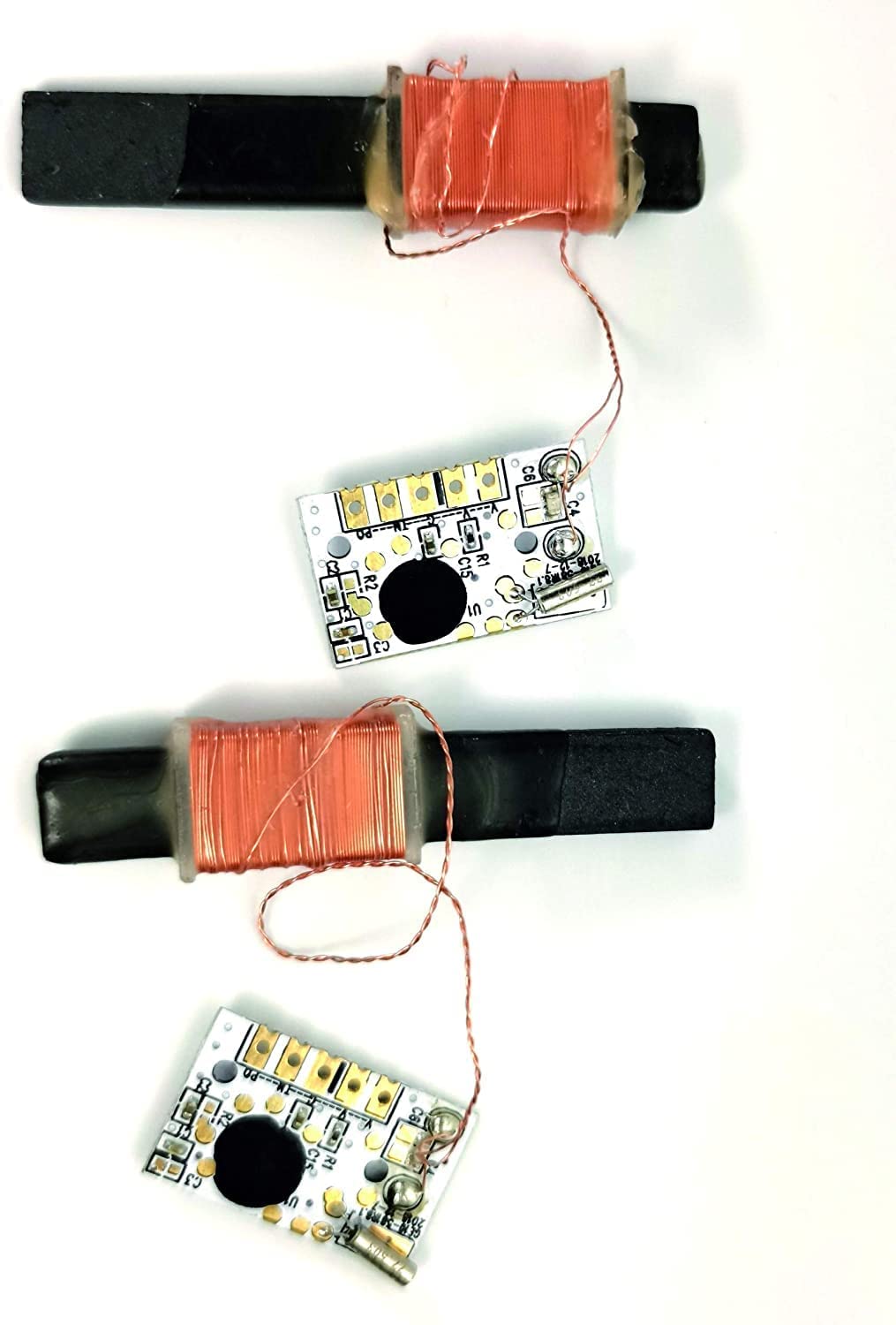 ALANO DCF77 77kHz NIST Funkuhrmodule, 30dB High Gain Atomuhr Empfängermodul, 100mm Antenne 1,2 bis 5V Betriebsspannung für Radio/Radiowecker/Timer
