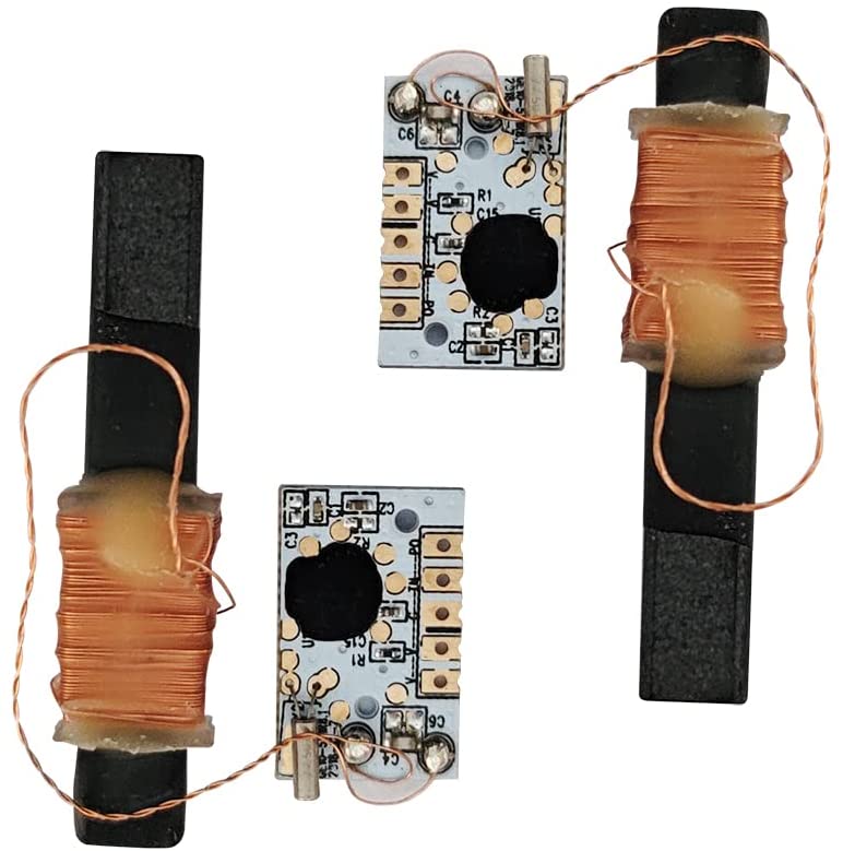 ALANO DCF77 77kHz NIST Funkuhrmodule, 30dB High Gain Atomuhr Empfängermodul, 100mm Antenne 1,2 bis 5V Betriebsspannung für Radio/Radiowecker/Timer