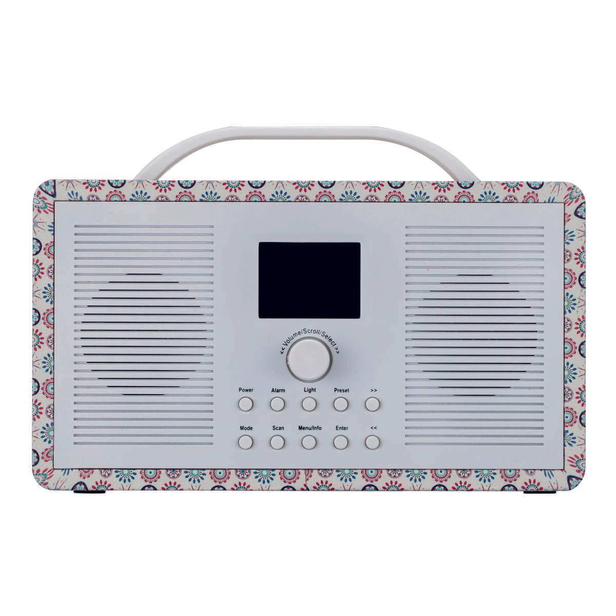 Radio multifonctionnelle AOVOTO FM/DAB+ Bluetooth Aux In, radio DAB avec réveil et minuterie de sommeil et écran couleur TFT 2,4 (DAB_TB_05)