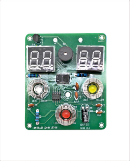 Modules d'horloge radiocommandés ALANO DCF77 77 kHz NIST, module récepteur d'horloge atomique à gain élevé 30 dB, antenne 100 mm 1,2 à 5 V tension de fonctionnement pour radio/radio-réveil/minuterie