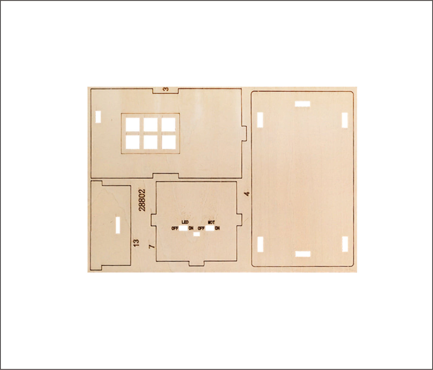 ALANO DCF77 77kHz NIST Funkuhrmodule, 30dB High Gain Atomuhr Empfängermodul, 100mm Antenne 1,2 bis 5V Betriebsspannung für Radio/Radiowecker/Timer