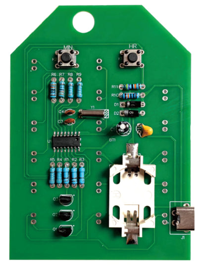 Modules d'horloge radiocommandés ALANO DCF77 77 kHz NIST, module récepteur d'horloge atomique à gain élevé 30 dB, antenne 100 mm 1,2 à 5 V tension de fonctionnement pour radio/radio-réveil/minuterie