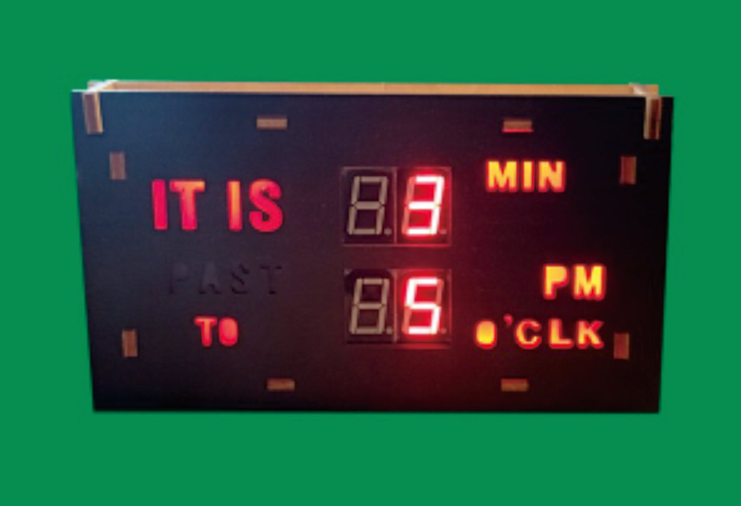 ALCK 818A2 4 Digit smart Text Clock DIY Kit