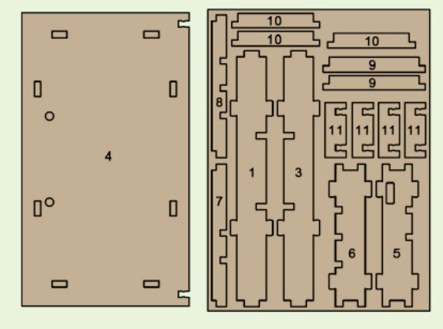 ALCK 818A2 4 Digit smart Text Clock DIY Kit