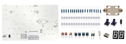 ALANO DCF77 77kHz NIST Funkuhrmodule, 30dB High Gain Atomuhr Empfängermodul, 100mm Antenne 1,2 bis 5V Betriebsspannung für Radio/Radiowecker/Timer
