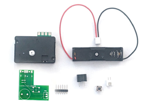 ALANO DCF77 77kHz NIST Funkuhrmodule, 30dB High Gain Atomuhr Empfängermodul, 100mm Antenne 1,2 bis 5V Betriebsspannung für Radio/Radiowecker/Timer