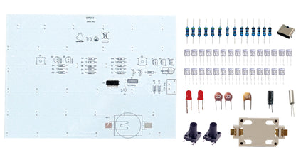 ALANO DCF77 77kHz NIST Funkuhrmodule, 30dB High Gain Atomuhr Empfängermodul, 100mm Antenne 1,2 bis 5V Betriebsspannung für Radio/Radiowecker/Timer